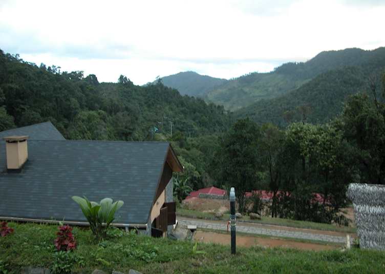 View from Setam Lodge, Ranomafana National Park