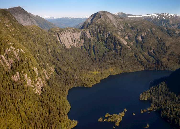 Misty Fjords National Monument near Ketchikan