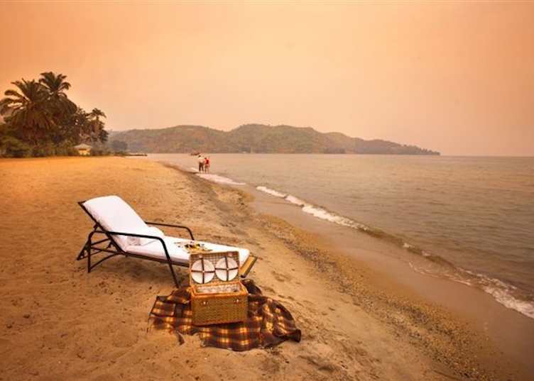 Beach at Lake Kivu