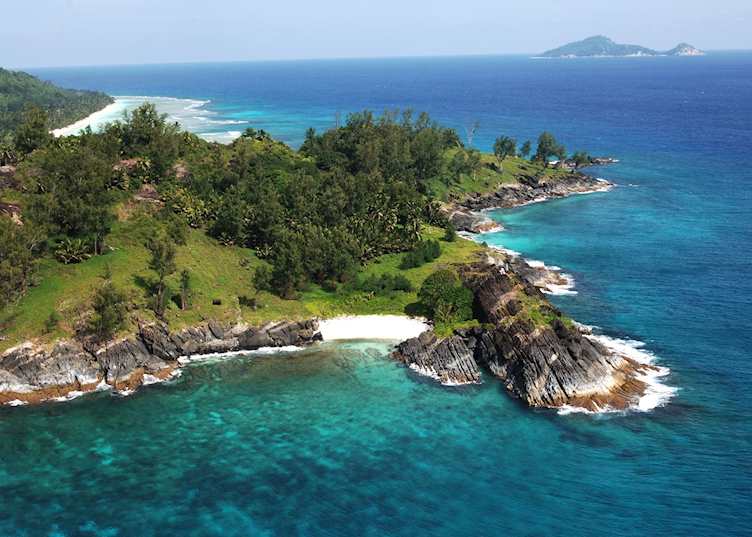 Aerial view, Niva Labriz Seychelles