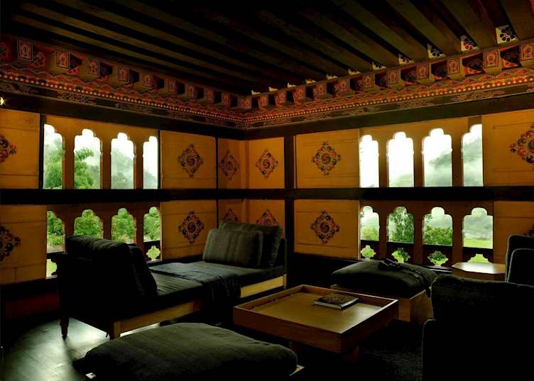 Lounge at Amankora Punakha