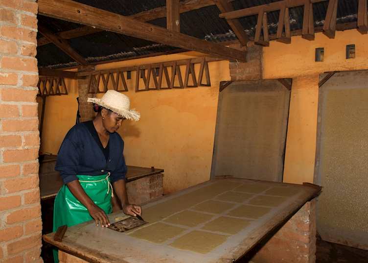 Paper factory, Ambalavao, Madagascar