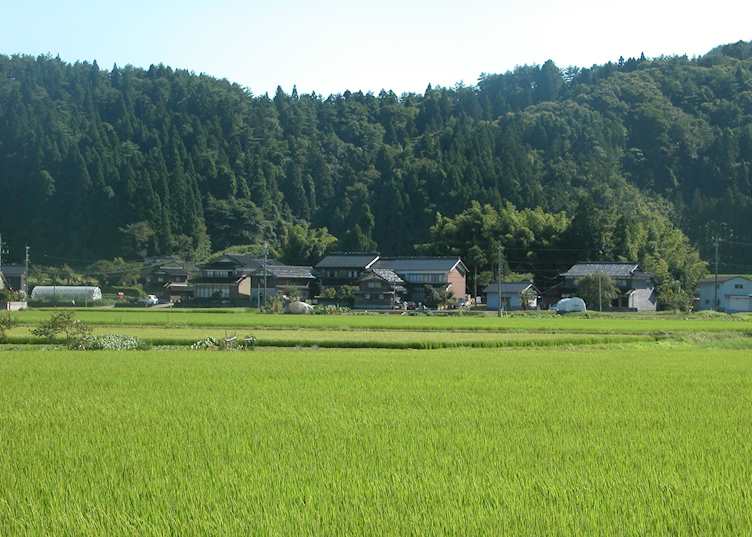 Noto Peninsula countryside