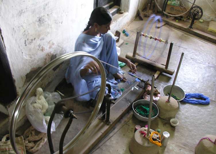 Weaver, Ahilya Fort, Maheshwar