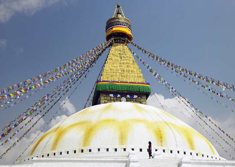Bodnath stupa, Kathmandu, Nepal