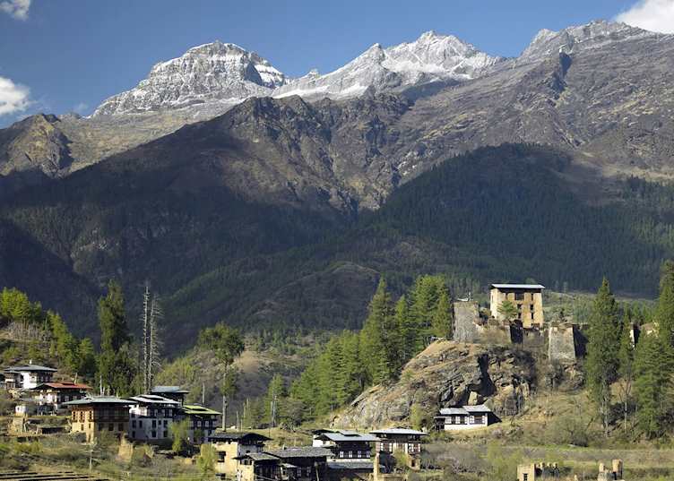 Drukgyel Dzong, near Paro, Bhutan