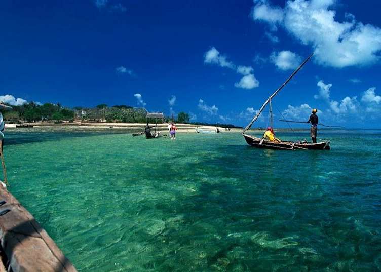 Dhows off Chole Island