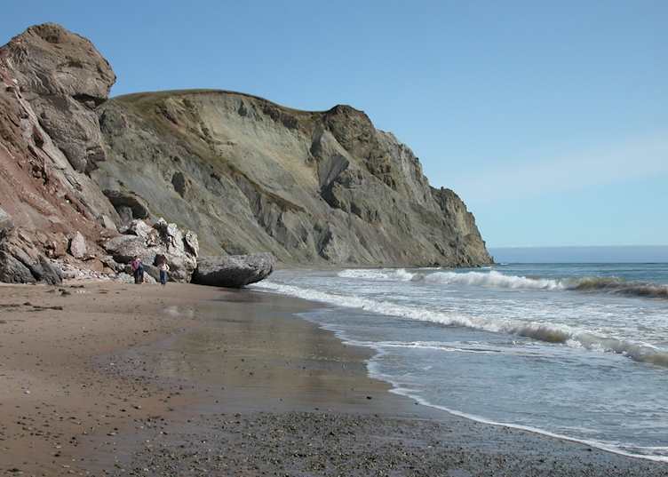 Beach on the Îles de la Madeleine, Québec