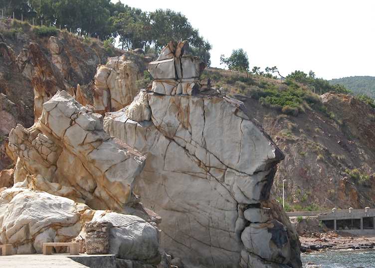 Tabarka coastline