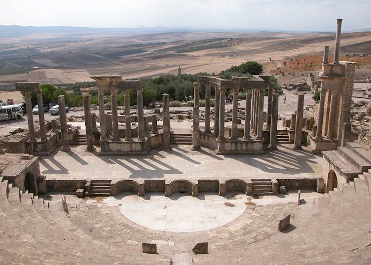 Dougga Theatre, Tunisia