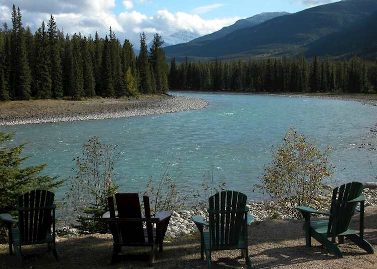 View from Alpine Village Cabin Resort