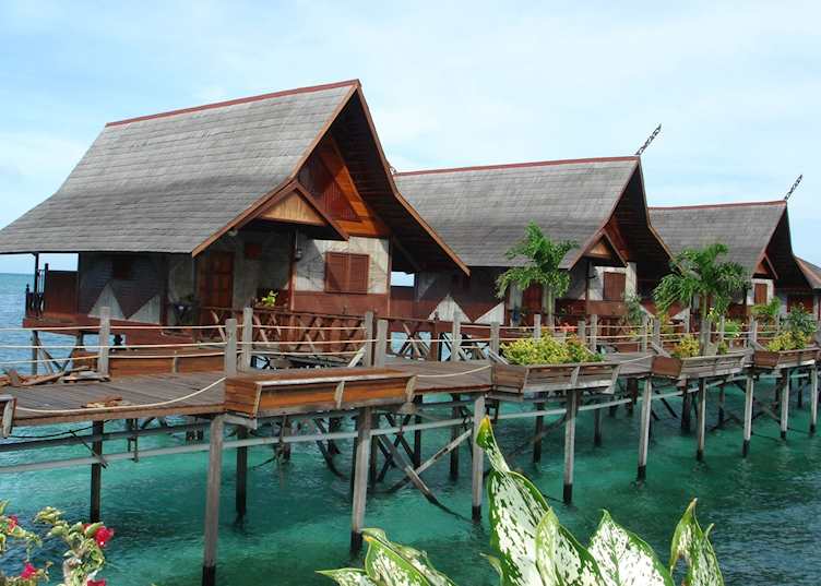 Chalets, Kapalai Island Resort, Kapalai Island