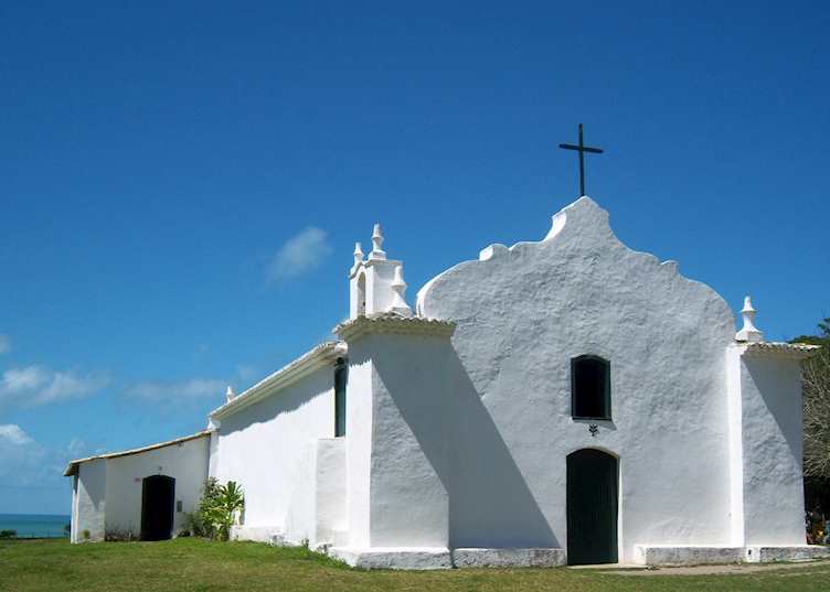 Church at Trancoso, Brazil