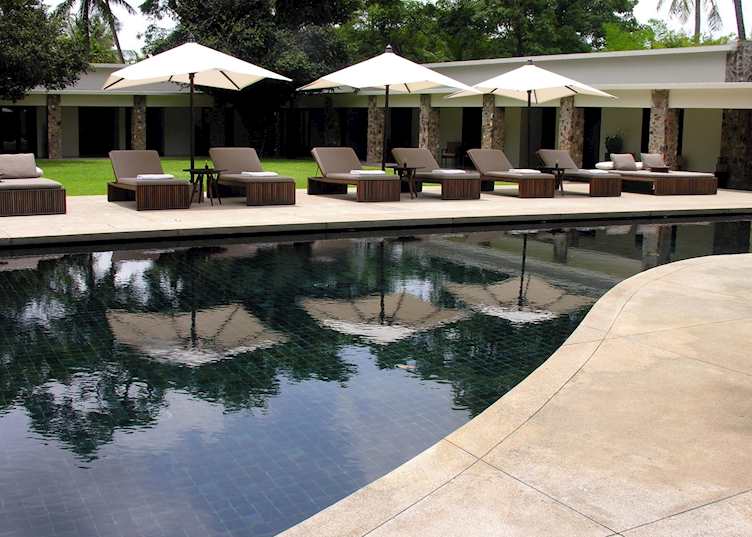 Pool at the Amansara, Siem Reap