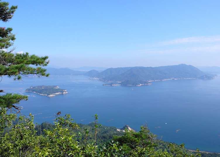 View from Mt Misen, Miyajima