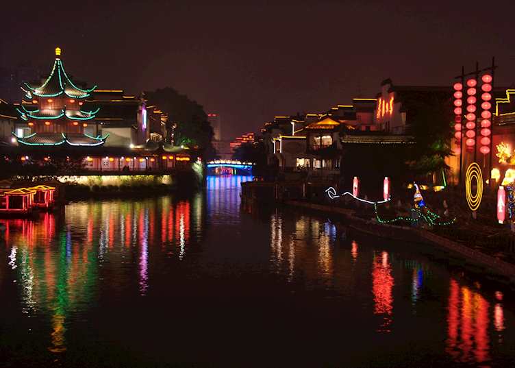 Canal in the Confucius Temple District, Nanjing