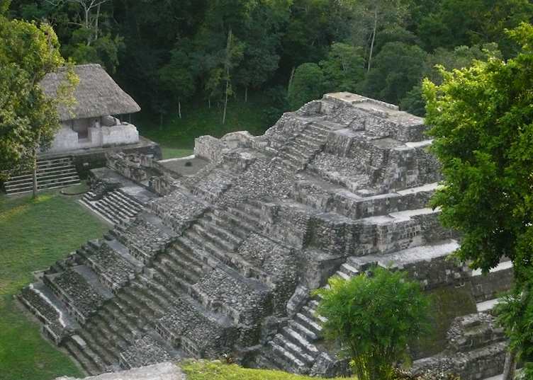 Ruins at Yaxha, Tikal area
