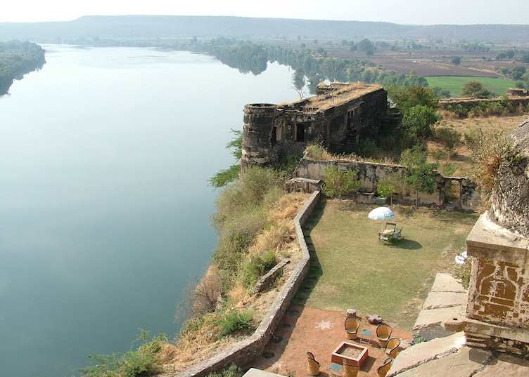 View from the rooftop, Bhainsrorgarh