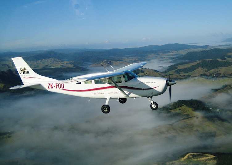 Flying over the Northland, Salt Air