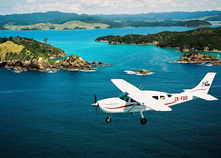 Flying over the Northland, Salt Air