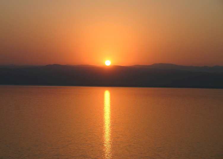 Dead Sea sunset