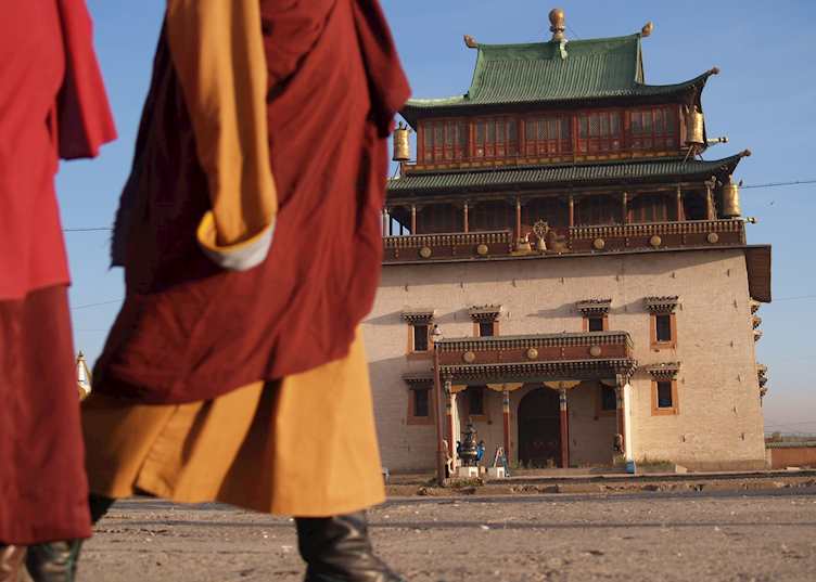 Gandan Monastery, Ulaanbaatar, Mongolia