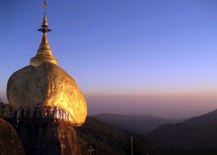 Golden Rock Pagoda