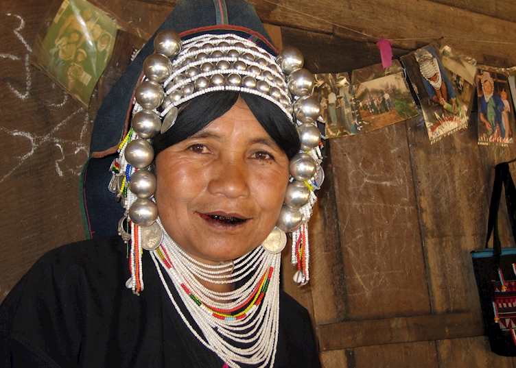 Aka hill-tribe lady, Kengtung