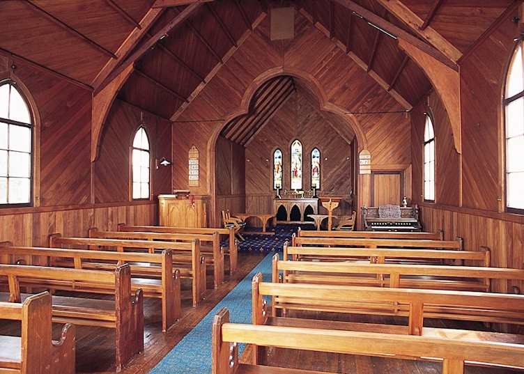 The chapel at Old St Mary's Convent, Blenheim & The Winelands
