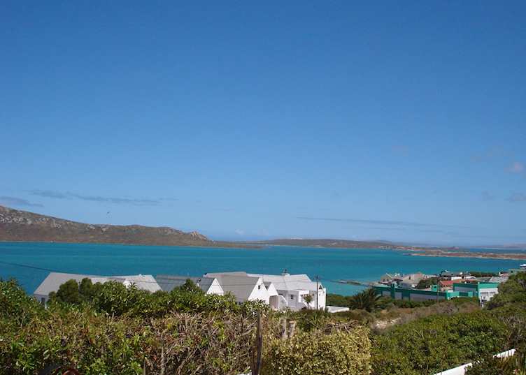 View from the terrace at the Farmhouse
