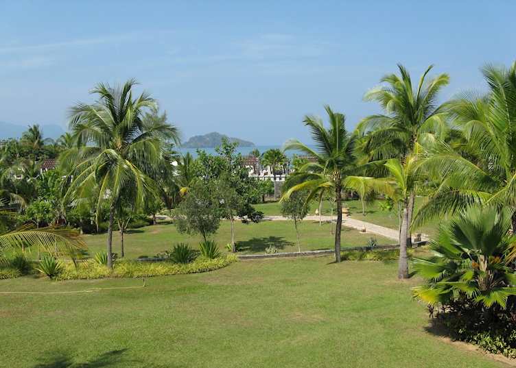 The gardens at Four Seasons Resort Langkawi