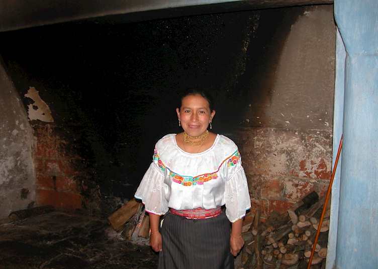 Restaurant staff, Hacienda Pinsaqui, Hacienda Pinsaqui