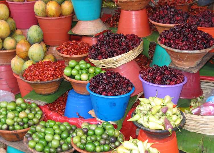 San Cristobal de las Casas, market displays