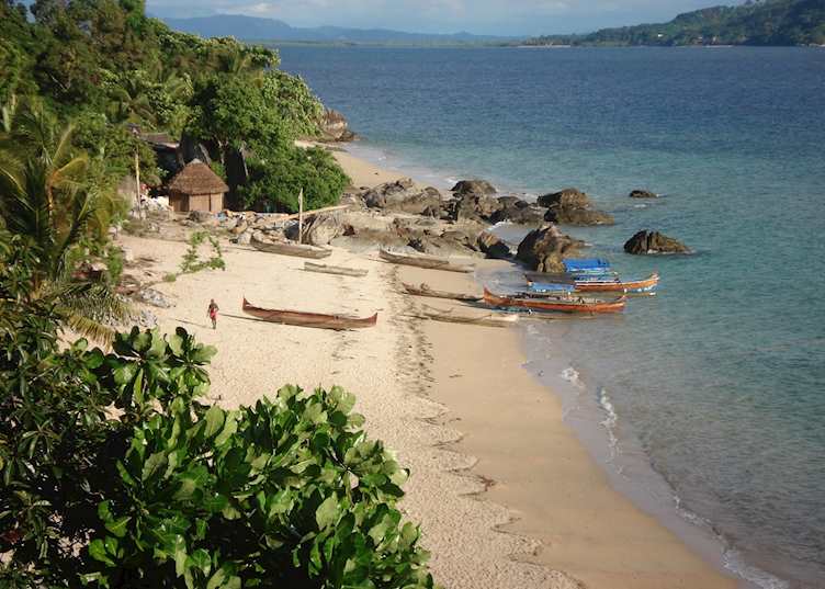 Beach at Jardin Vanille, Nosy Komba