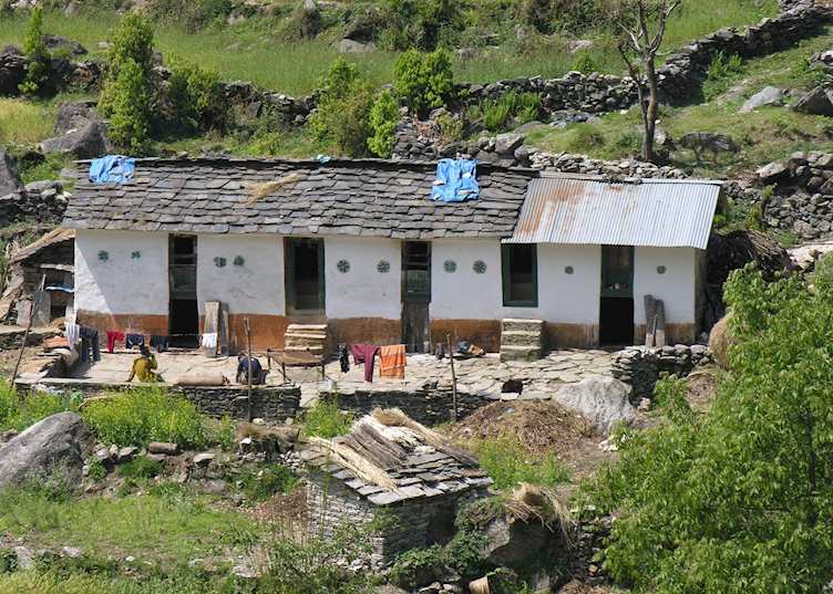 Village house in the Kumaon hills