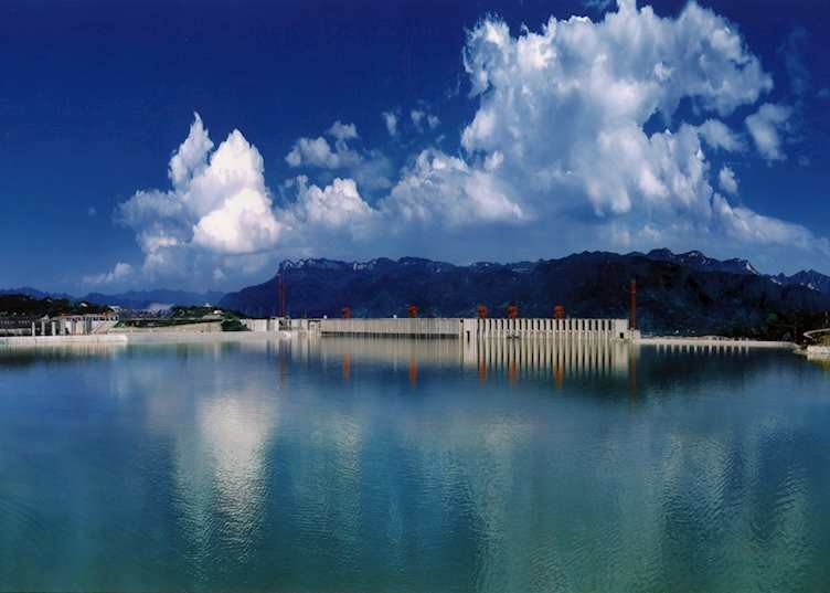 Edge of the Three Gorges Dam