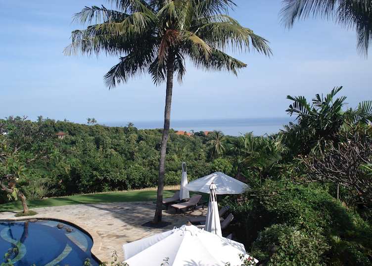 View from the restaurant, Damai Villas, Lovina, Bali