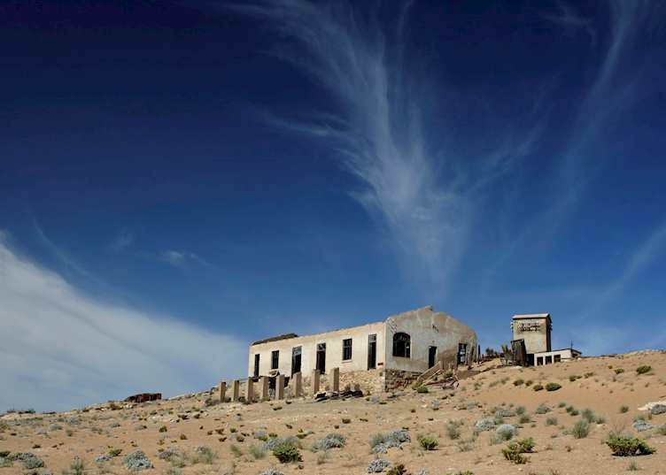 Deserted house at Kolmanskop