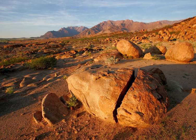 Boulders at Brandberg Mountain