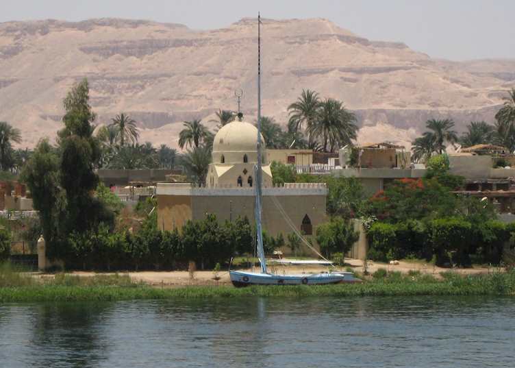 Felucca near Luxor