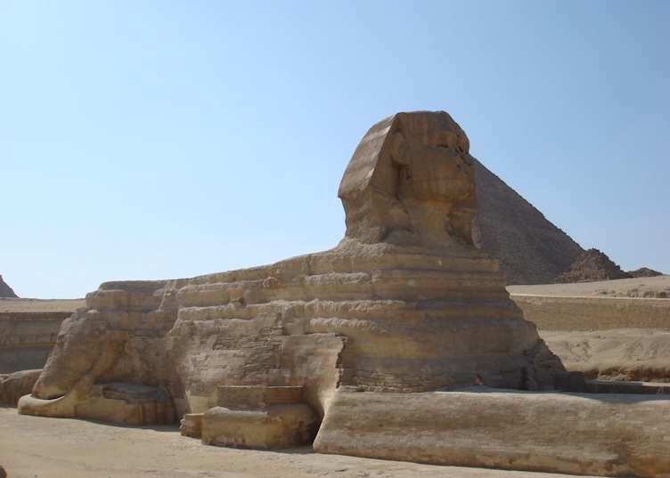 Sphinx in Giza