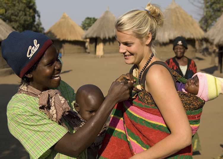 Learning new skills in Kawaza Village