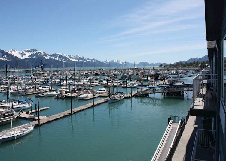 Harbour view, Seward Harbor 360 Hotel