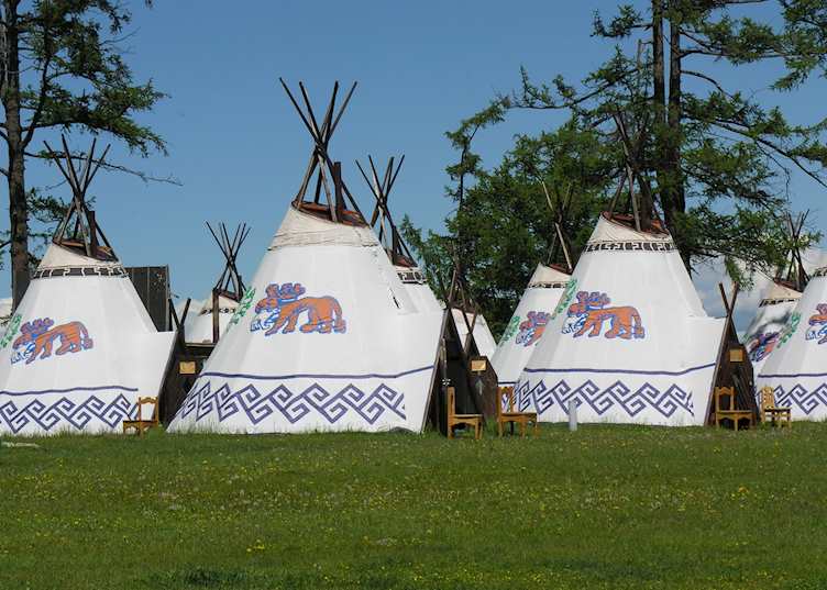 Deluxe Teepee, Toilogot Ger Camp, Khuvsgul Lake