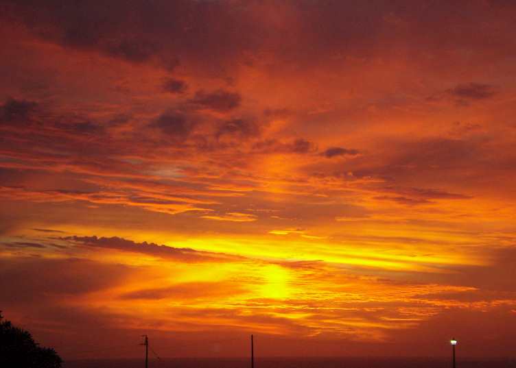 Sunset on the West Coast