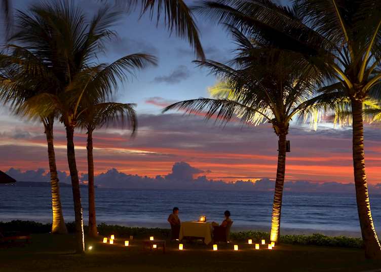 Beachfront Romantic Dinne at The Samaya, Seminyak
