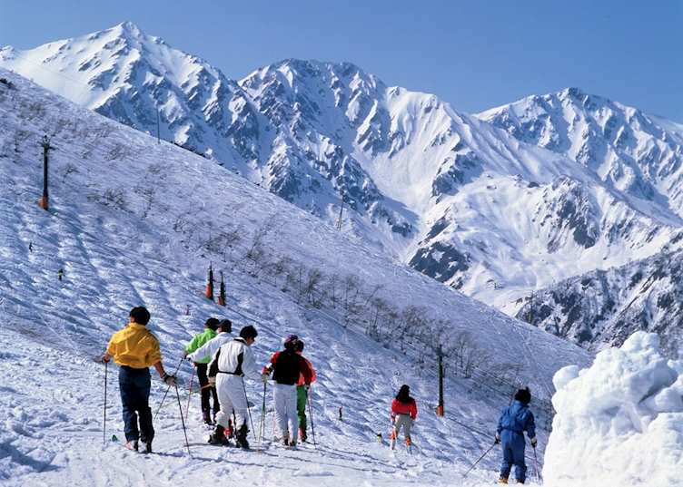 Hakuba ski slopes