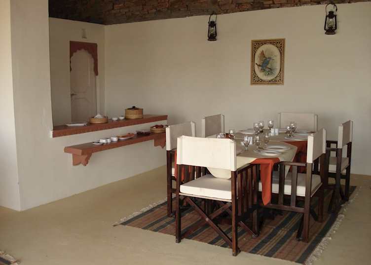 Dining area at Ramathra