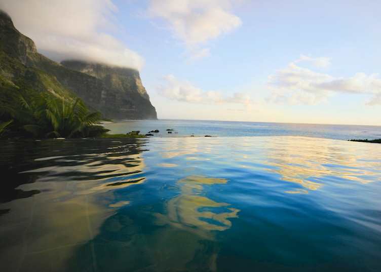 Plunge pool, Capella Lodge, Lord Howe Island