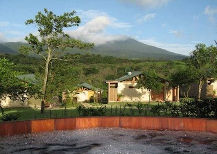 View of Tenorio Volcano from Tenorio Lodge